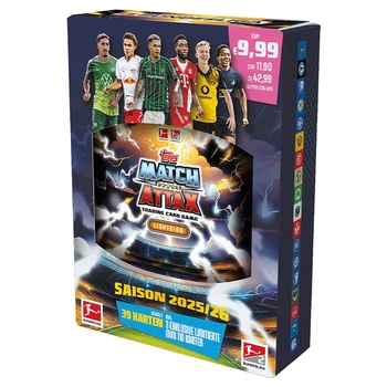 Topps Match Attax 2025/26 Fußballkarten Bundesliga TCG Mini-Tin sortiert