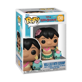 Funko POP! Figur 1741 Disney Lilo & Stitch Hula Lilo mit Scrump