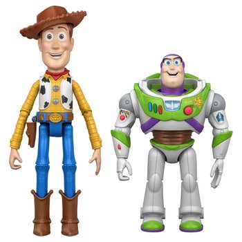 Disney Pixar Toy Story 5 Interactables Figure 2 Pack Woody & Buzz Lightyear