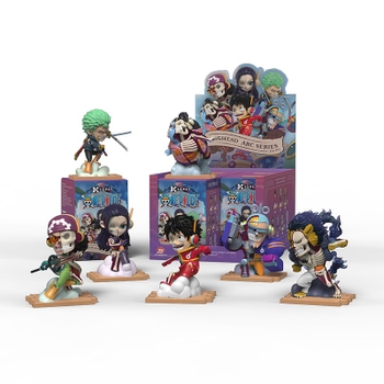 Mighty Jaxx One Piece Figuur Egghead Arc 10 cm assorti