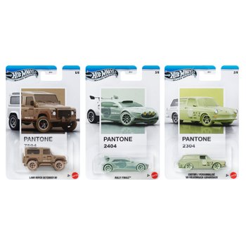 Hot Wheels Silver Series Diecast Cars Pantone 1:64 Scale Assortment