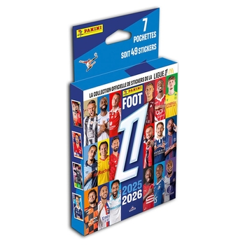 Panini - Foot Ligue 1 McDonald's 2025/2026 Blister 7 Pochettes