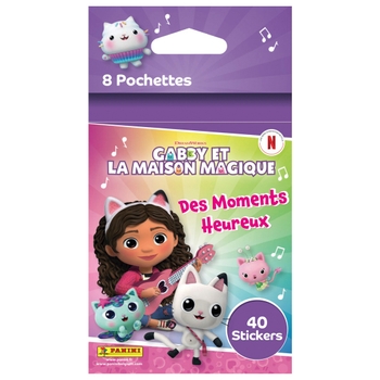 Panini - Gabby et la Maison Magique Blister 8 Pochettes
