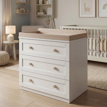 Baby Elegance Haddington Chest of Drawers with Changing Unit Stone