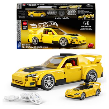 Mattel Brick Shop Hot Wheels Speed Series 07 Honda S2000 Building Set