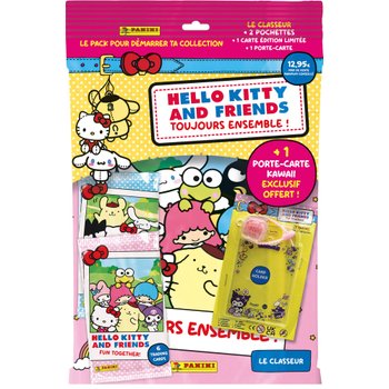 Panini - Hello Kitty Starter Pack Classeur, Pochettes et Porte-Carte