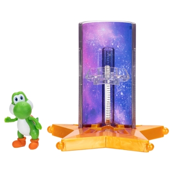 Super Mario Galaxy, le Film - Figurine Yoshi avec Lance-Étoile