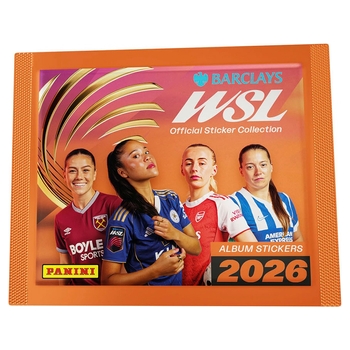 Panini Barclays WSL 2026 Official Sticker Collection Packet Assortment