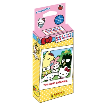 Panini - Hello Kitty  Blister 3 Pochettes + 1 Carte Édition Limitée