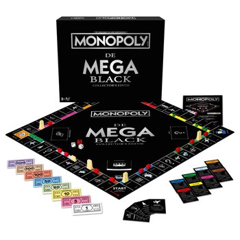 Monopoly MEGA Black Editie