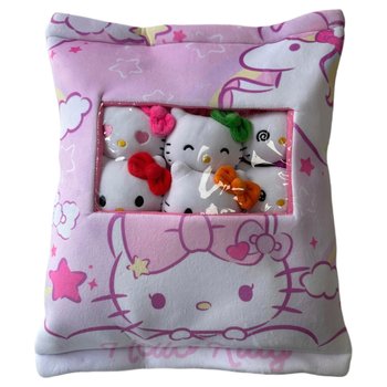 Hello Kitty - Coussin avec 6 Mini Peluches