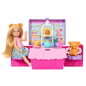 Barbie - Coffret Poupée Chelsea Goûter en Plein Air