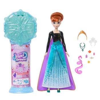 Disney Frozen Princess Doll Jewel Reveal Anna