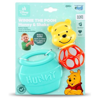 Bright Starts Disney Baby Winnie Puuh Oball Rassel und Beißring 2er Set