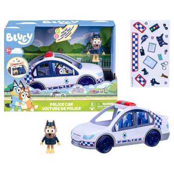 Bluey Police Car with Police Man Figure