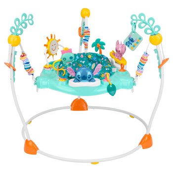 Bright Starts Disney Baby Stitch Babyhopser Little 'Ohana mit Licht und Sound