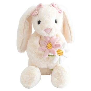World's Softest Plush Springtime BriBri the White Bunny Soft Toy 40cm