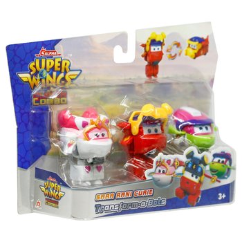 Super Wings Transform-a-Bots 3er Set