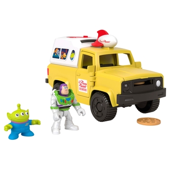 Imaginext Toy Story Pizza Planet Truck with Buzz Lightyear & Alien Playset