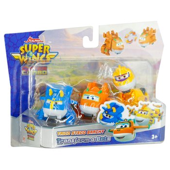 Super Wings Transform-a-Bots Dino Wings 3er Set