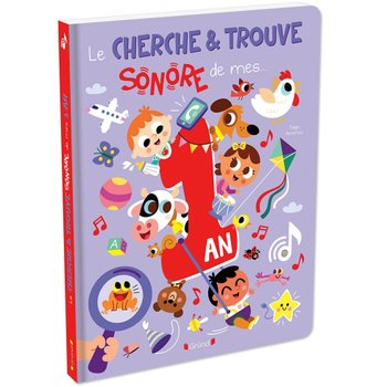 Livre Cherche et Trouve Sonore de Mes 1 An