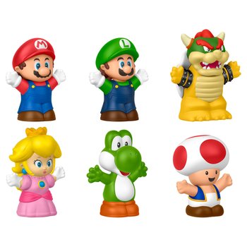 Fisher-Price Little People Figuren My Mario 6er Set