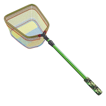 Fischernetz mit teleskopischem Griff