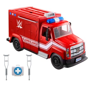 WWE Wrekkin' Slambulance Wrestling Action Fahrzeug