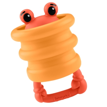 Fisher-Price Squishseas 2-in-1 Rassel & Beißring Meerestier sortiert