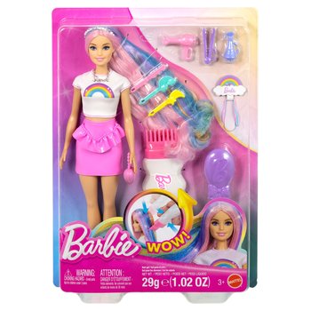 Barbie Haarspiel Puppe Regenbogen Glitzer
