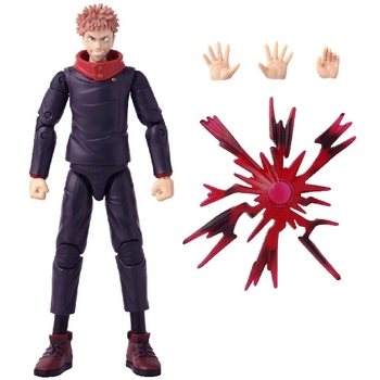 Anime Heroes Jujutsu Kaisen Action Figure Yuji Itadori Black Flash