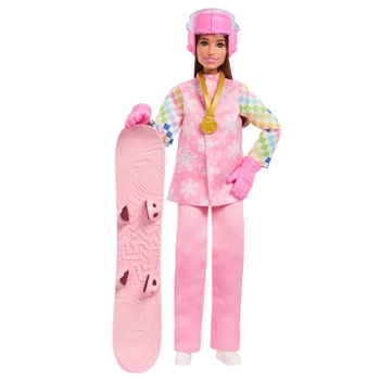 Barbie Puppe Snowboarderin mit Zubehör