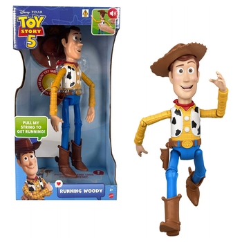 Disney Pixar Toy Story 5 Figur Rennender Woody mit Sound 30 cm