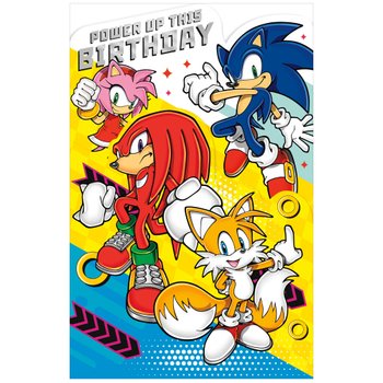 Sonic The Hedgehog Birthday Card (No Age)