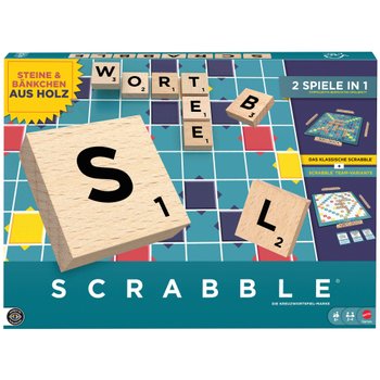 Scrabble 2-in-1 Original und Scrabble Together Holz