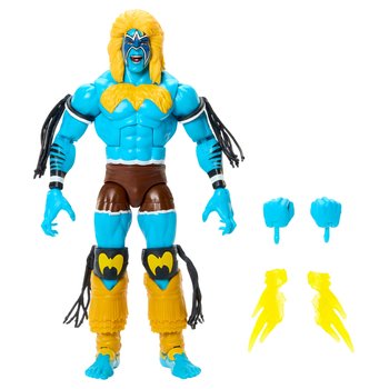 WWE Elite Collection X Street Fighter Action Figures Ultimate Warrior as Blanka
