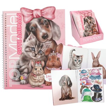 TOPModel Stickerboek Cute Animals Dress Me Up