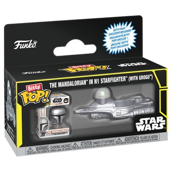 Funko Bitty POP! Rides Star Wars The Mandalorian mit N1 Starfighter und Grogu