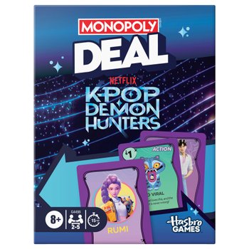 Monopoly Deal: Netflix K-Pop Demon Hunters Game