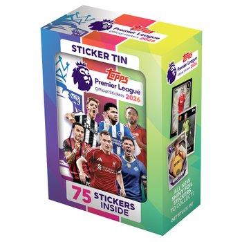 Topps Premier League Official Stickers 2026 Sticker Tin