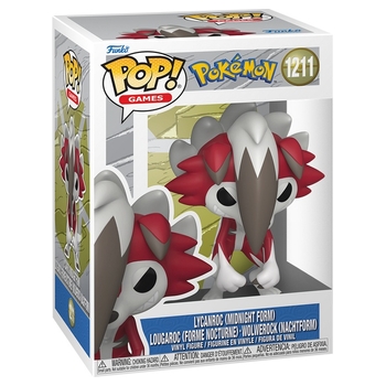 Funko POP! Figurine 1211 Pokémon Lougaroc Forme Nocturne