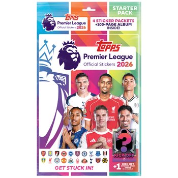 Topps Premier League Official Stickers 2026 Starter Pack