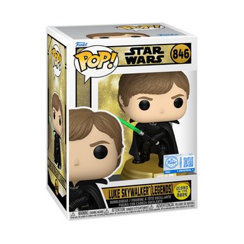 Funko POP! Bobble-Head Figur 846 Star Wars Luke Skywalker (Legends) Glow-in-the-Dark