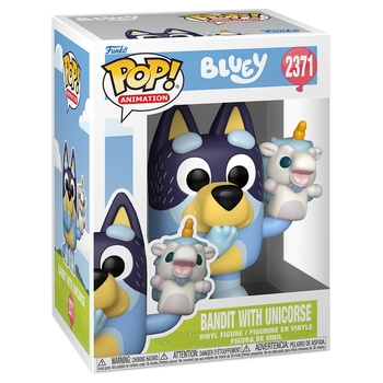Funko POP! Animation 2371: Bluey Bandit With Unicourse
