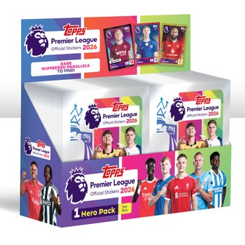 Topps Premier League Official Stickers 2026 Packet Assortment