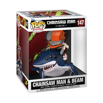 Funko POP! Rides 147: The Movie: Reze Arc Chainsaw Man and Beam