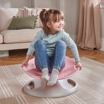 Play Factory Sensory Spinning Chair Pink