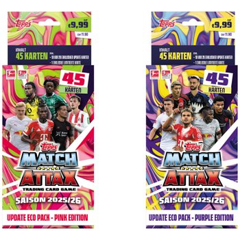 Topps Match Attax 2025/26 Fußballkarten Bundesliga Eco Pack sortiert