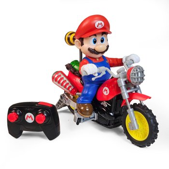 Hot Wheels x The Super Mario Galaxy Movie: Remote Control Mario Wheelie Motocross