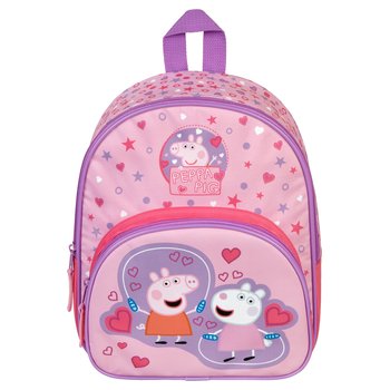 Peppa Wutz Rucksack mit Fronttasche pink
